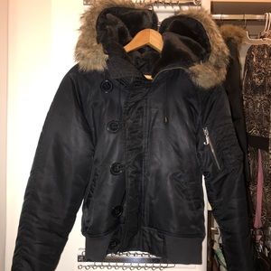 Juicy Couture Black Puffer Jacket